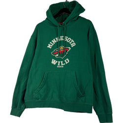 Collection of Reebok NHL Minnesota Wild Hoodie in a gallery layout