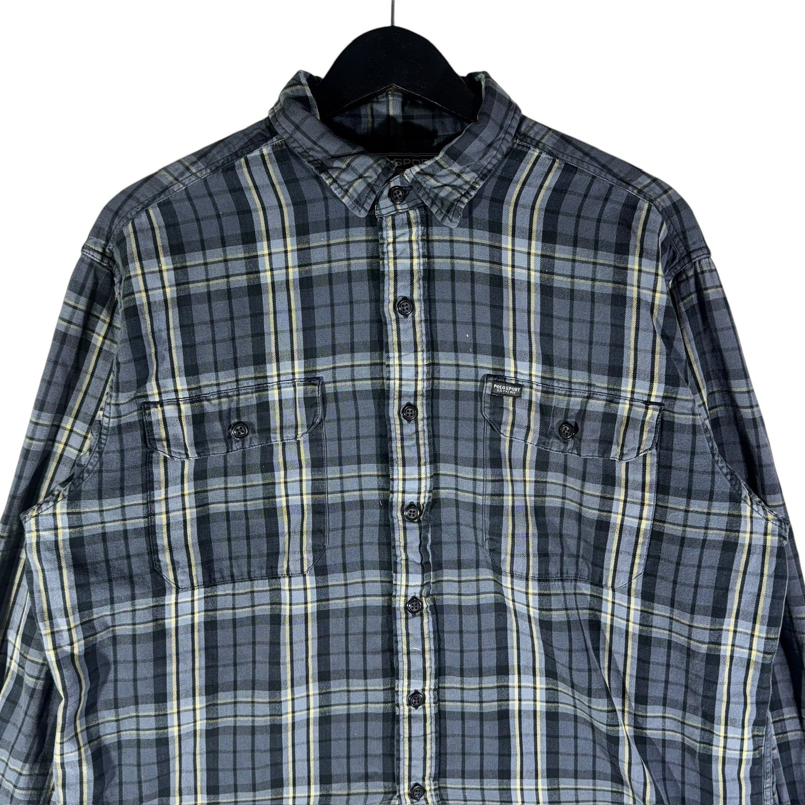 Collection of Polo Sport Ralph Lauren Plaid Long Sleeve Button Up in a gallery layout