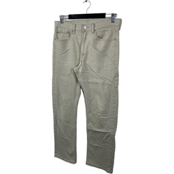 Collection of Levis 505 Zip Fly Straight Leg Gray Pants in a gallery layout