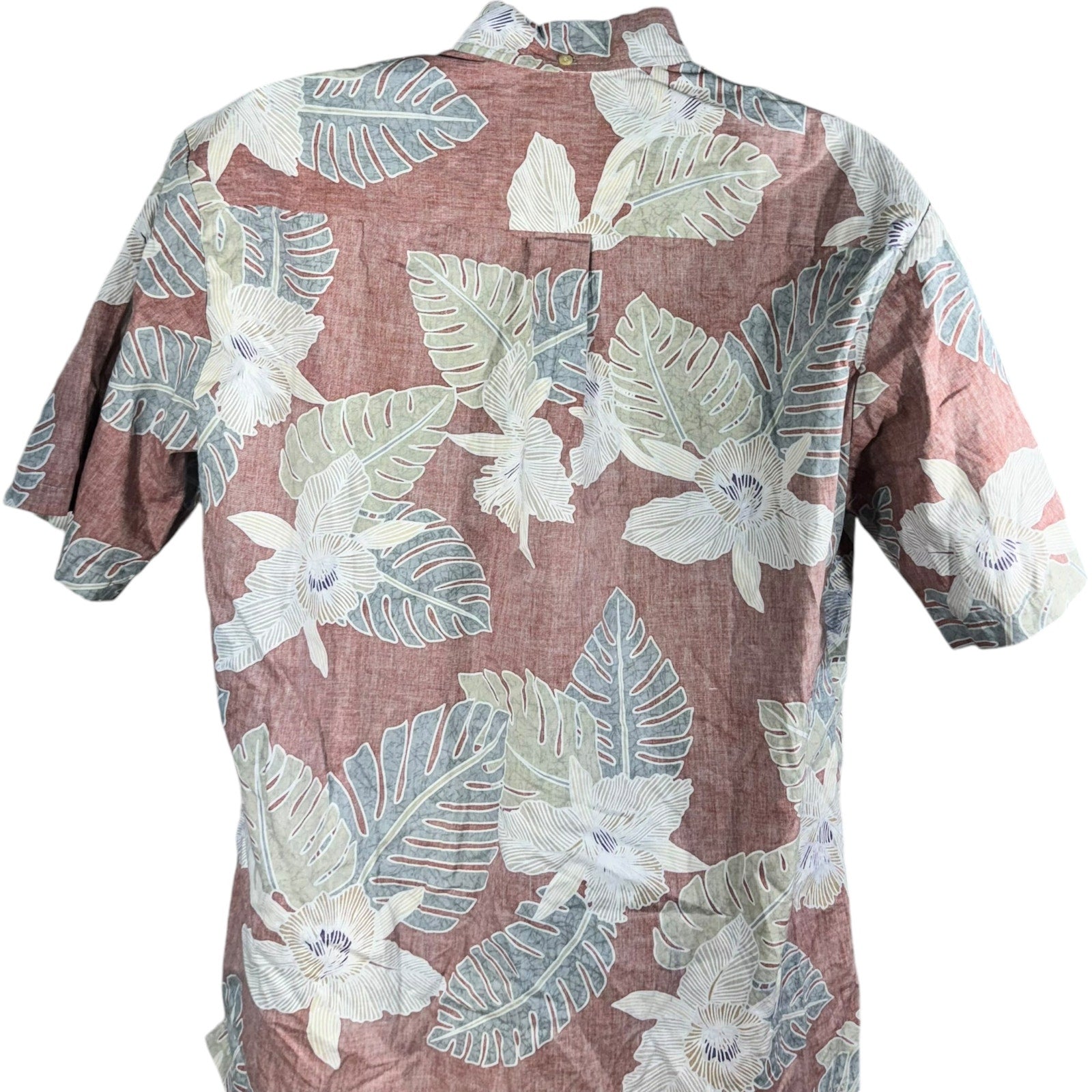 Collection of Floral Hawaiian Short Sleeve Button Up in a gallery layout