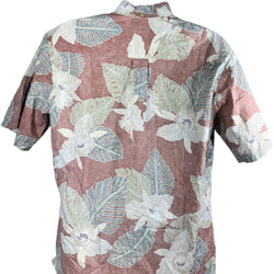 Collection of Floral Hawaiian Short Sleeve Button Up in a gallery layout