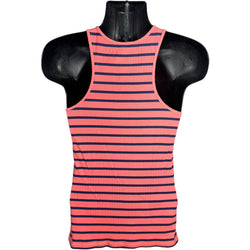 Collection of Women's American Eagle Outfitters Striped Tank Top in a gallery layout