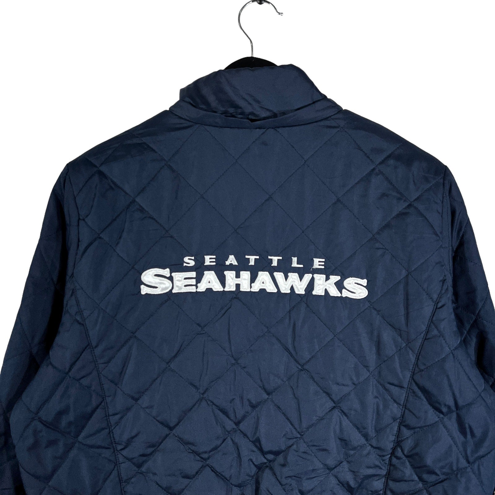 Collection of NFL Seattle SeaHawks Women's Light Jacket in a gallery layout