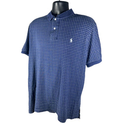 Collection of Polo Ralph Lauren Checkered Short Sleeve Polo in a gallery layout