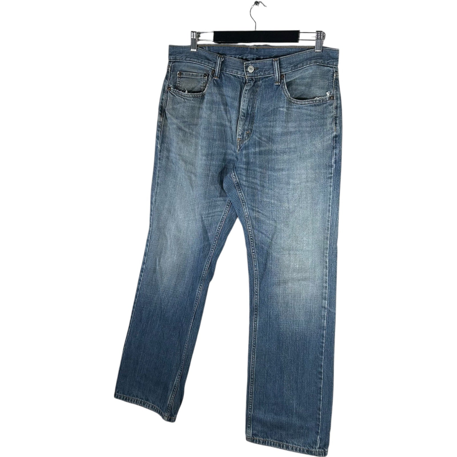 Collection of Levi's 559 Denim Straight Leg Jeans 34x30 in a gallery layout