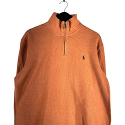 Collection of Polo Ralph Lauren 1/4 Zip Pullover Sweatshirt in a gallery layout