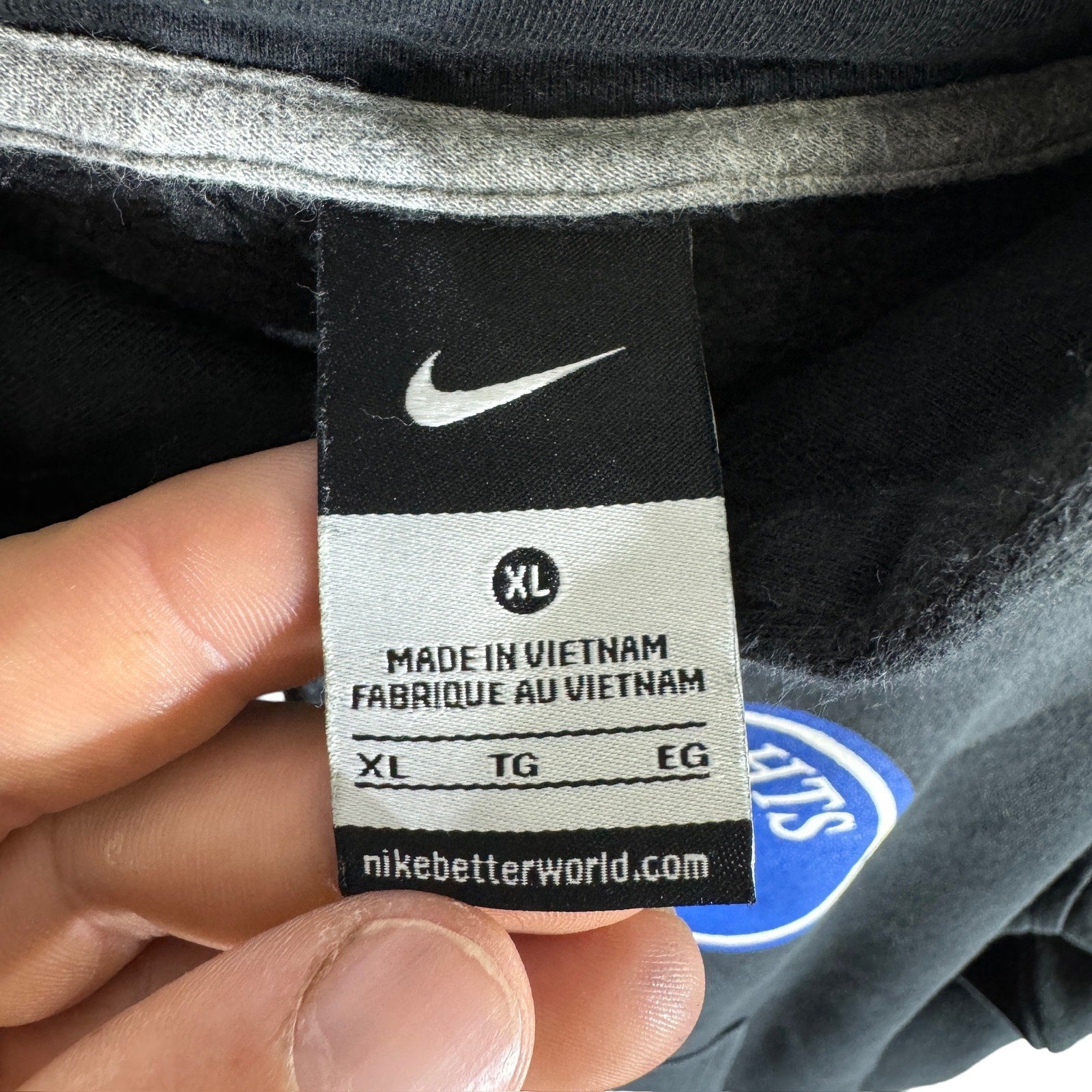 Collection of Nike "Blue Knights Soccer" Hoodie in a gallery layout