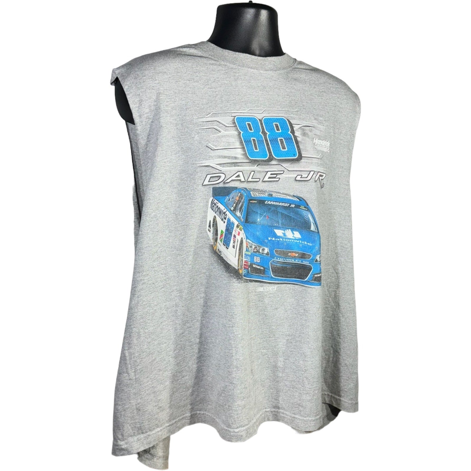 Collection of NASCAR Dale Jr Cut Off Tee in a gallery layout