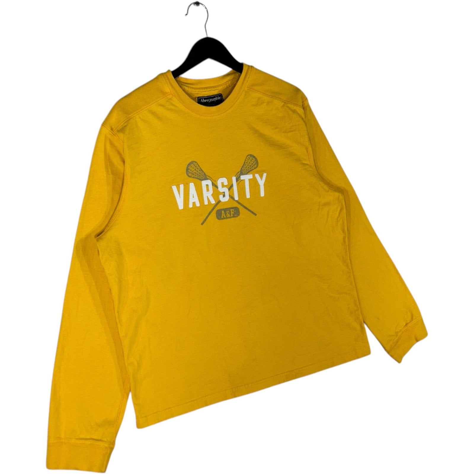 Collection of Abercrombie & Fitch Varsity Lacrosse Long Sleeve in a gallery layout
