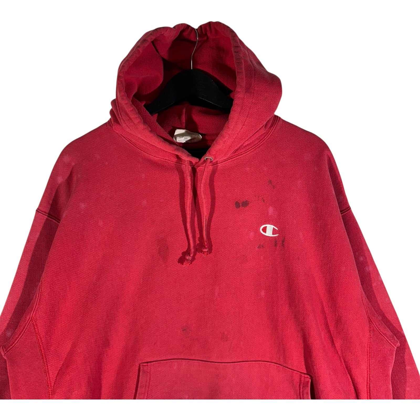 Collection of Champion Reverse Weave Mini Logo Hoodie in a gallery layout