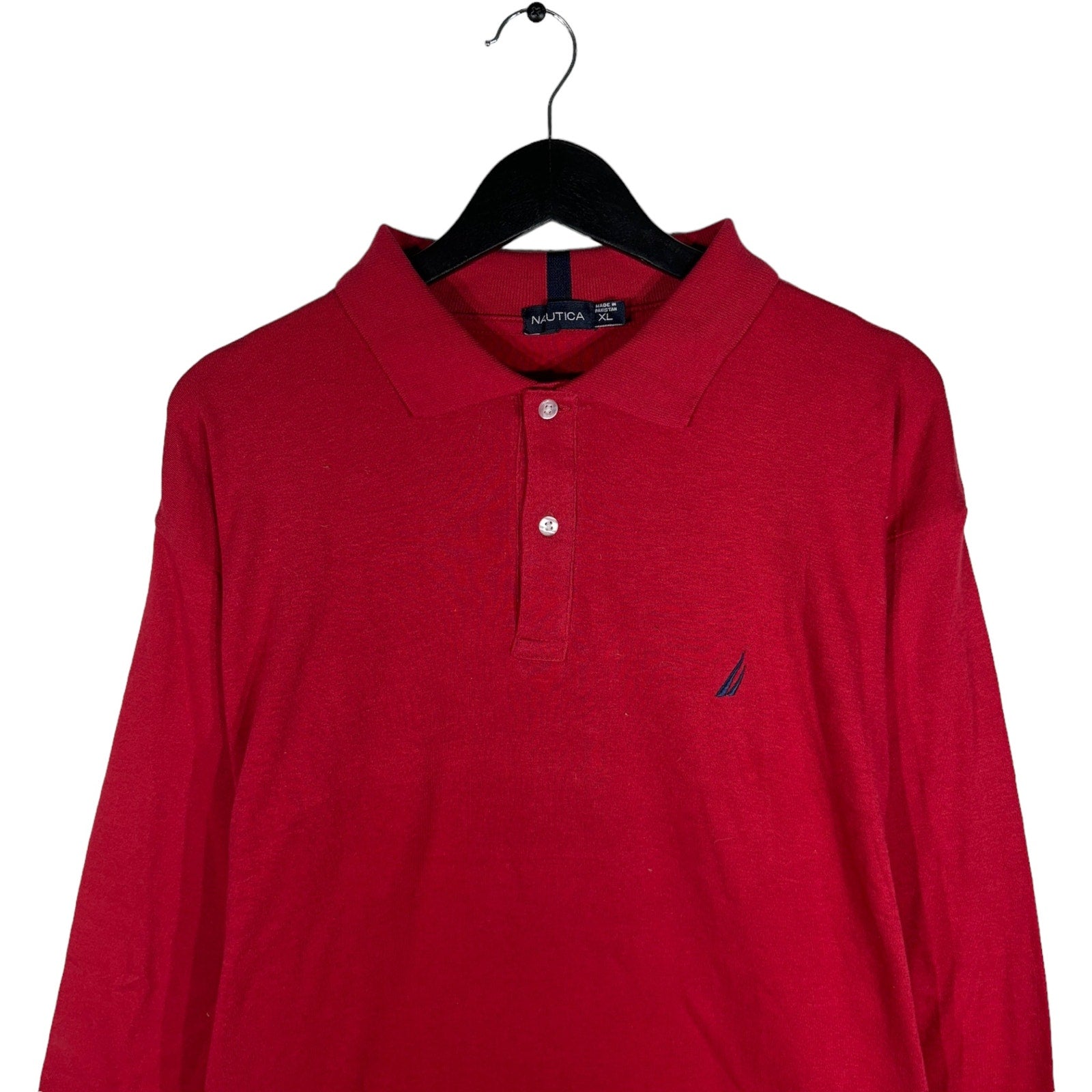 Collection of Nautica Long Sleeve Polo in a gallery layout