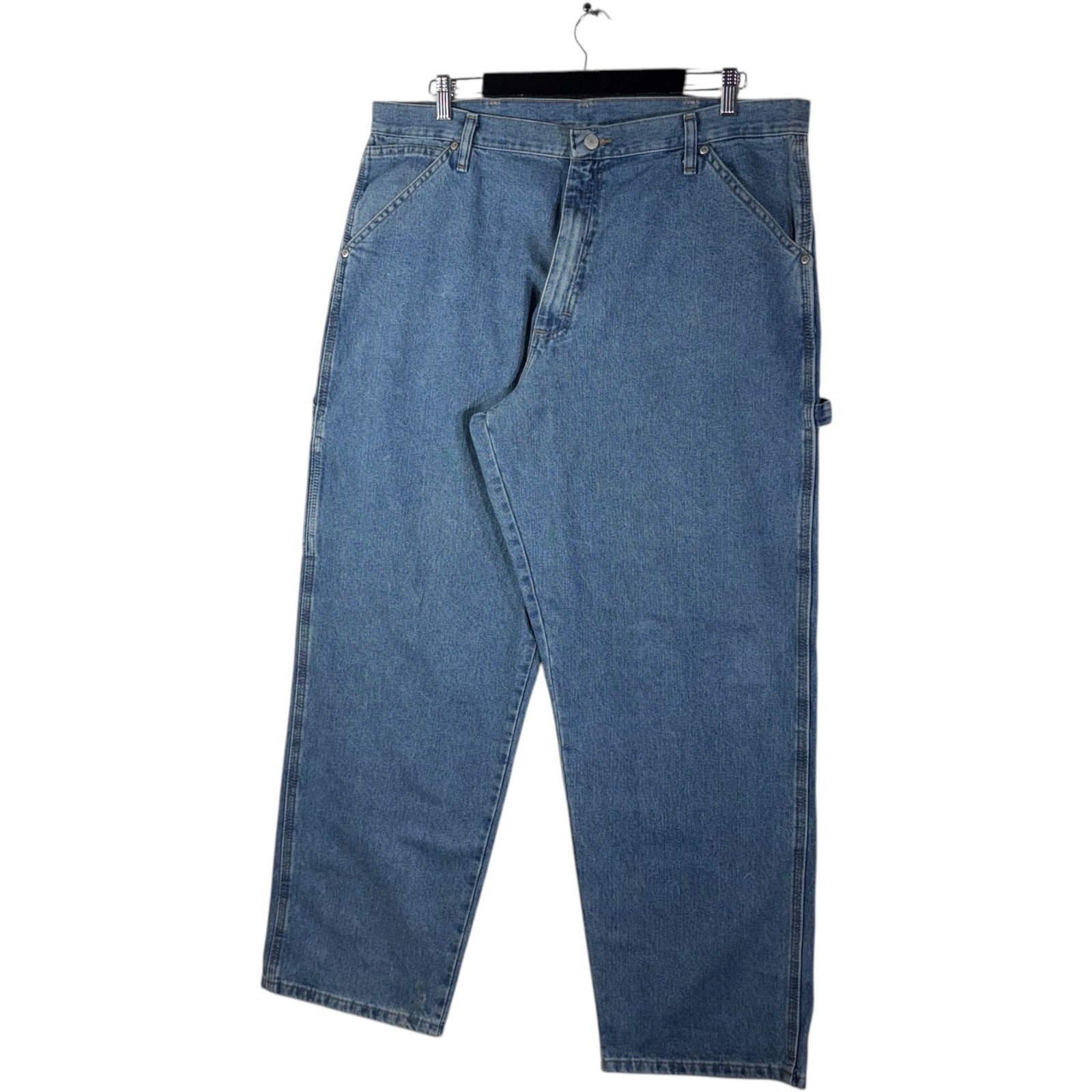 Collection of Wrangler Denim Carpenter Pants 40x31 in a gallery layout