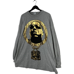 Collection of Nona-T The Notorious B.I.G. Gold Foil Long Sleeve Tee in a gallery layout