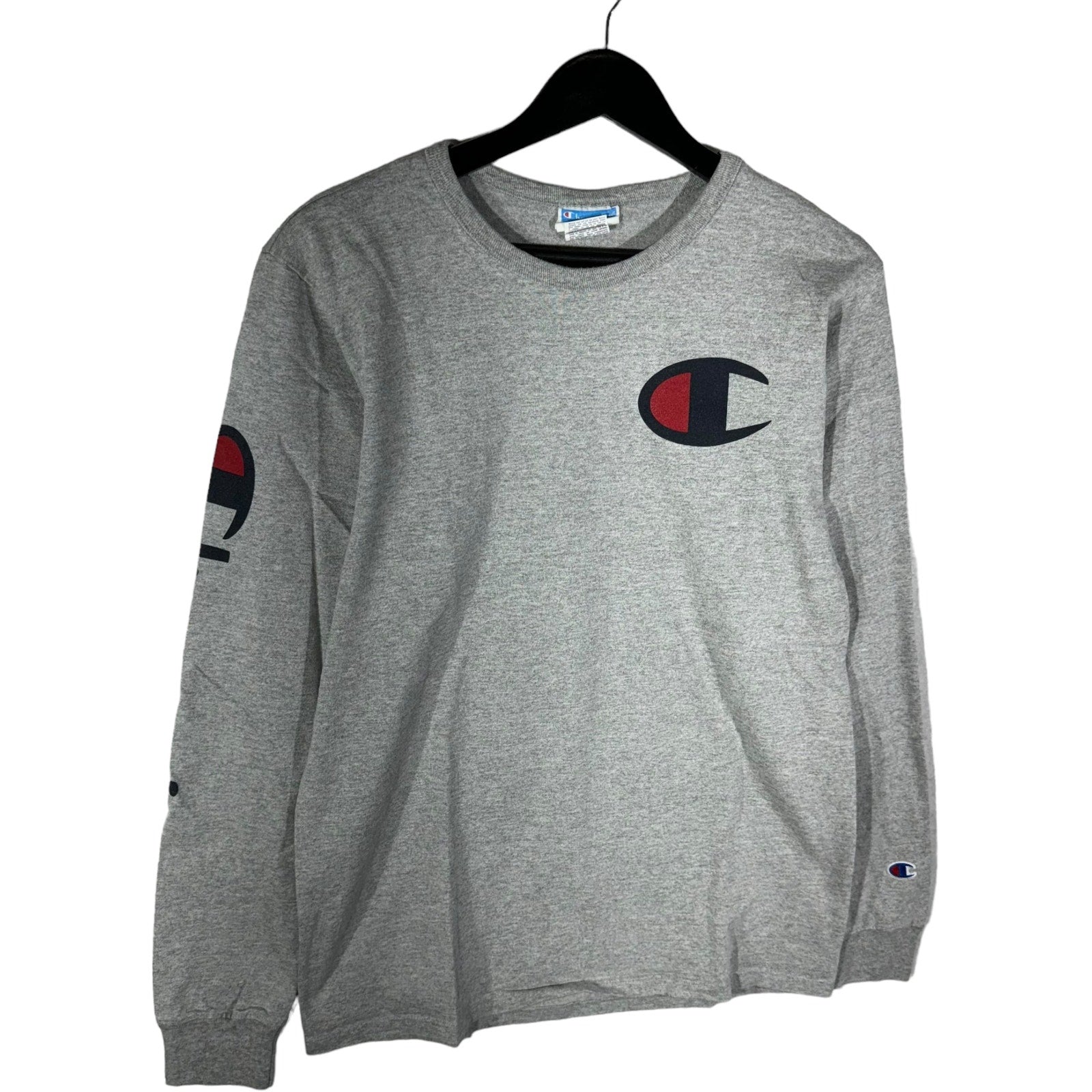 Collection of Champion Large Logo Long Sleeve in a gallery layout