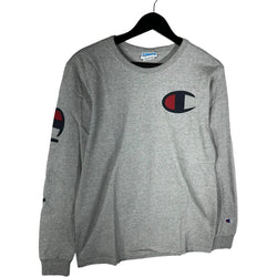 Collection of Champion Large Logo Long Sleeve in a gallery layout