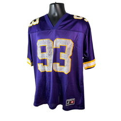 Collection of Vintage John Randle Minnesota Vikings NFL Jersey #93 in a gallery layout