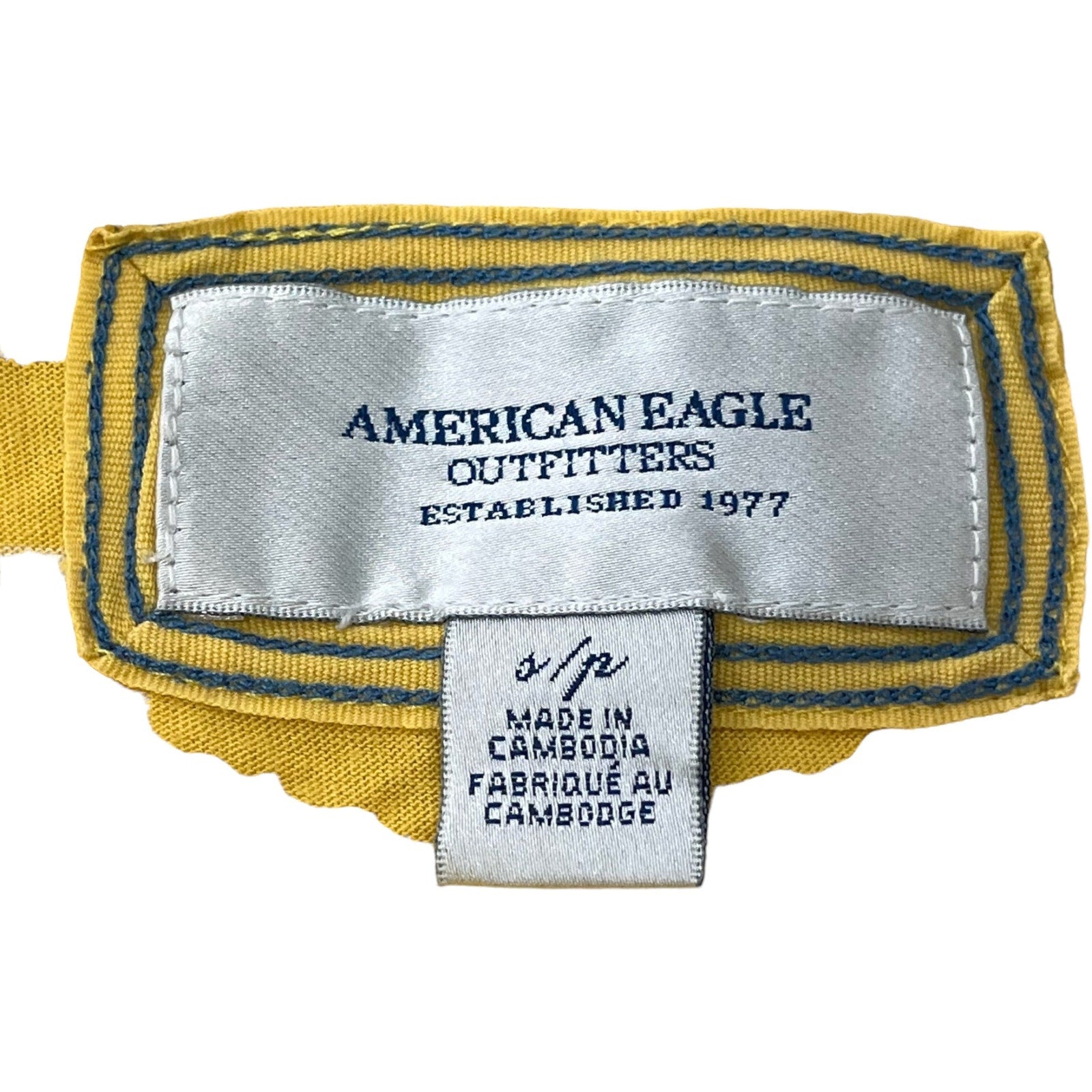 Collection of American Eagle Short Sleeve Hooded Tee in a gallery layout