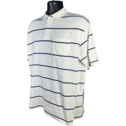 Collection of Davidson's Short Sleeve Striped Polo in a gallery layout