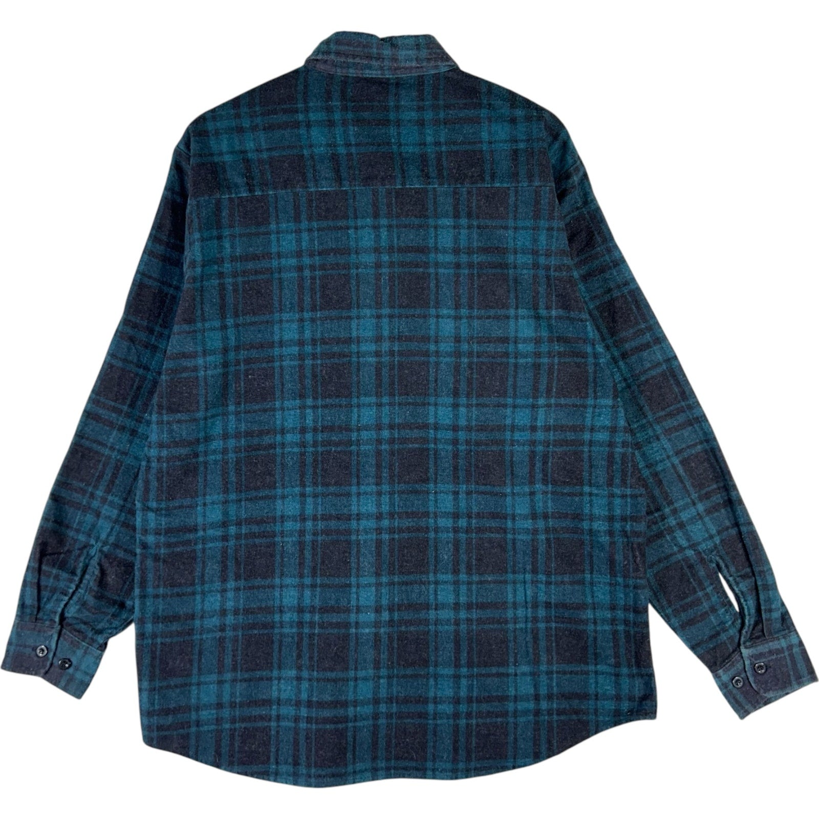Collection of Haband Plaid Button-Up Flannel in a gallery layout