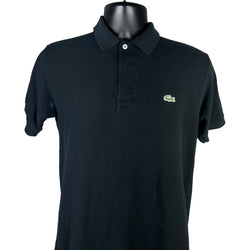 Collection of Lacoste 2 Button Short Sleeve Polo in a gallery layout