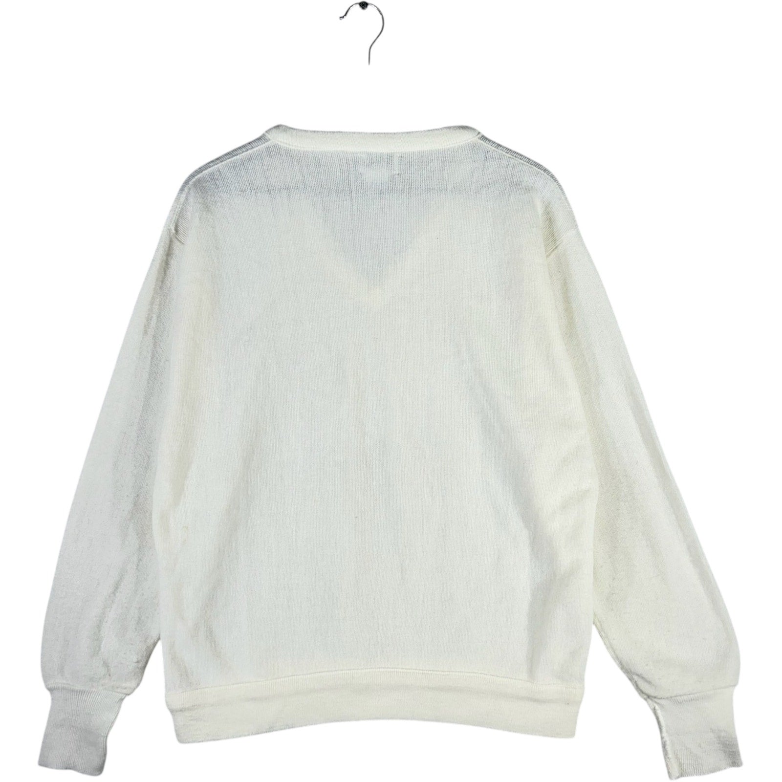 Collection of Lacoste Mini Logo V-Neck Sweater in a gallery layout
