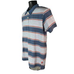 Collection of Abercrombie & Fitch Striped Polo in a gallery layout