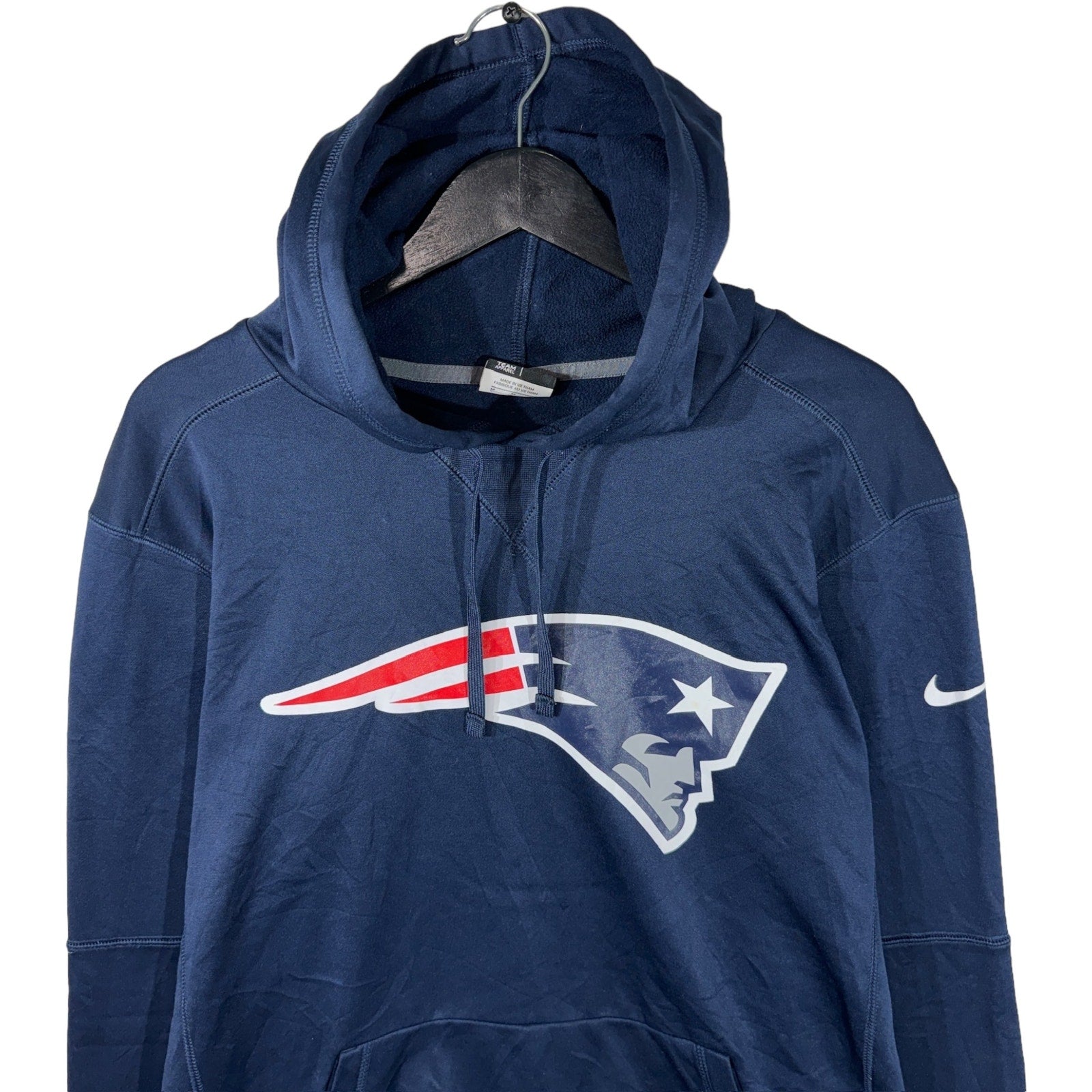 Collection of Nike NFL Patriots Pullover  Hoodie in a gallery layout