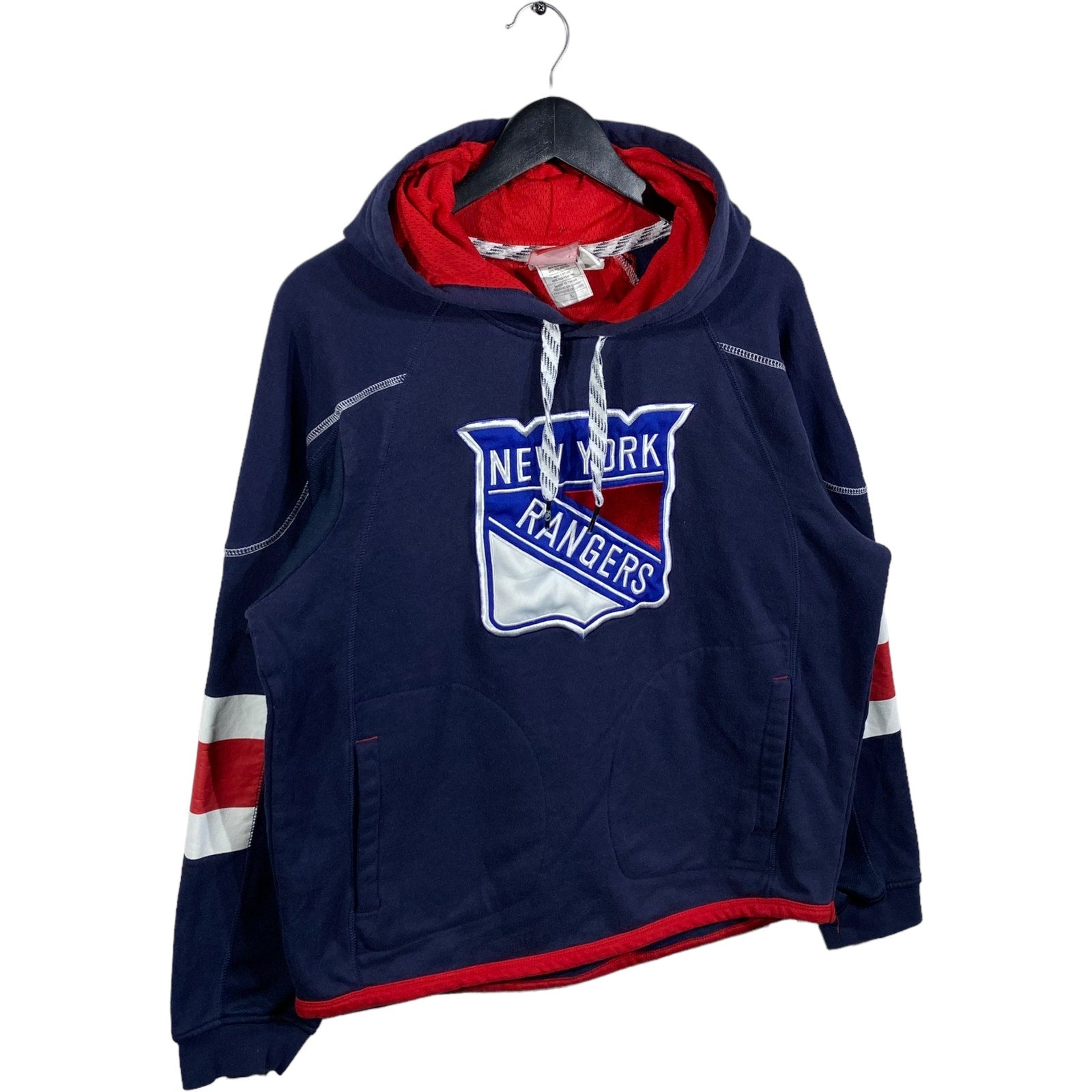 Collection of Reebok New York Rangers NHL Hoodie in a gallery layout