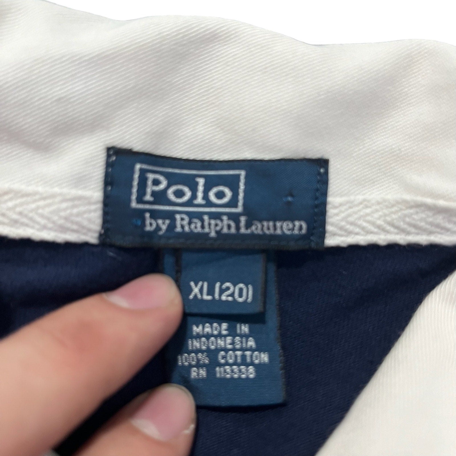 Collection of Youth Polo Ralph Lauren Striped Long Sleeve Rugby in a gallery layout