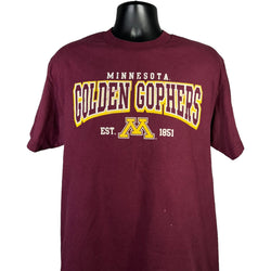 Collection of Minnesota State Golden Gophers Spellout Tee in a gallery layout