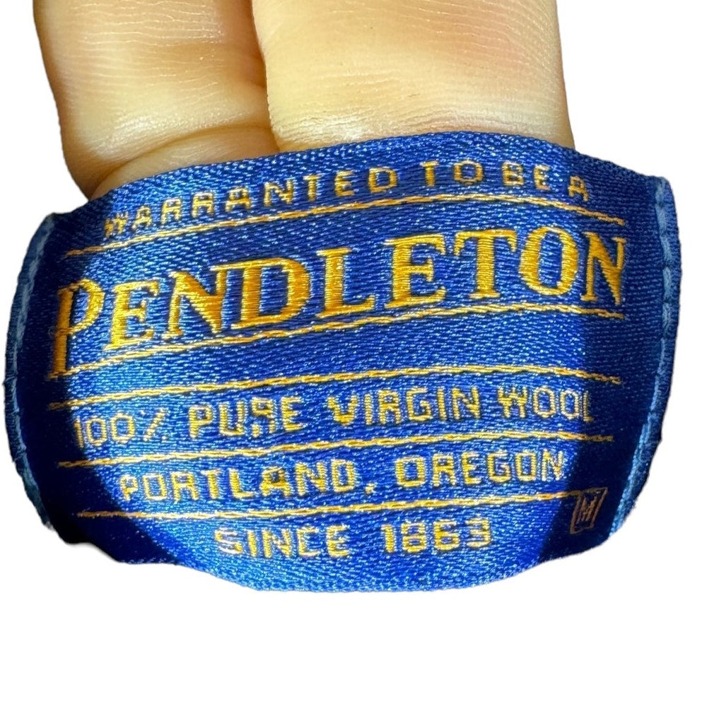 Collection of Pendleton Long Sleeve Plaid Flannel in a gallery layout