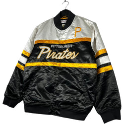 Collection of Mitchell & Ness Pittsburgh Pirates Bomber Jacket in a gallery layout