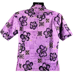 Collection of Floral Hawaiian Short Sleeve Button Up in a gallery layout