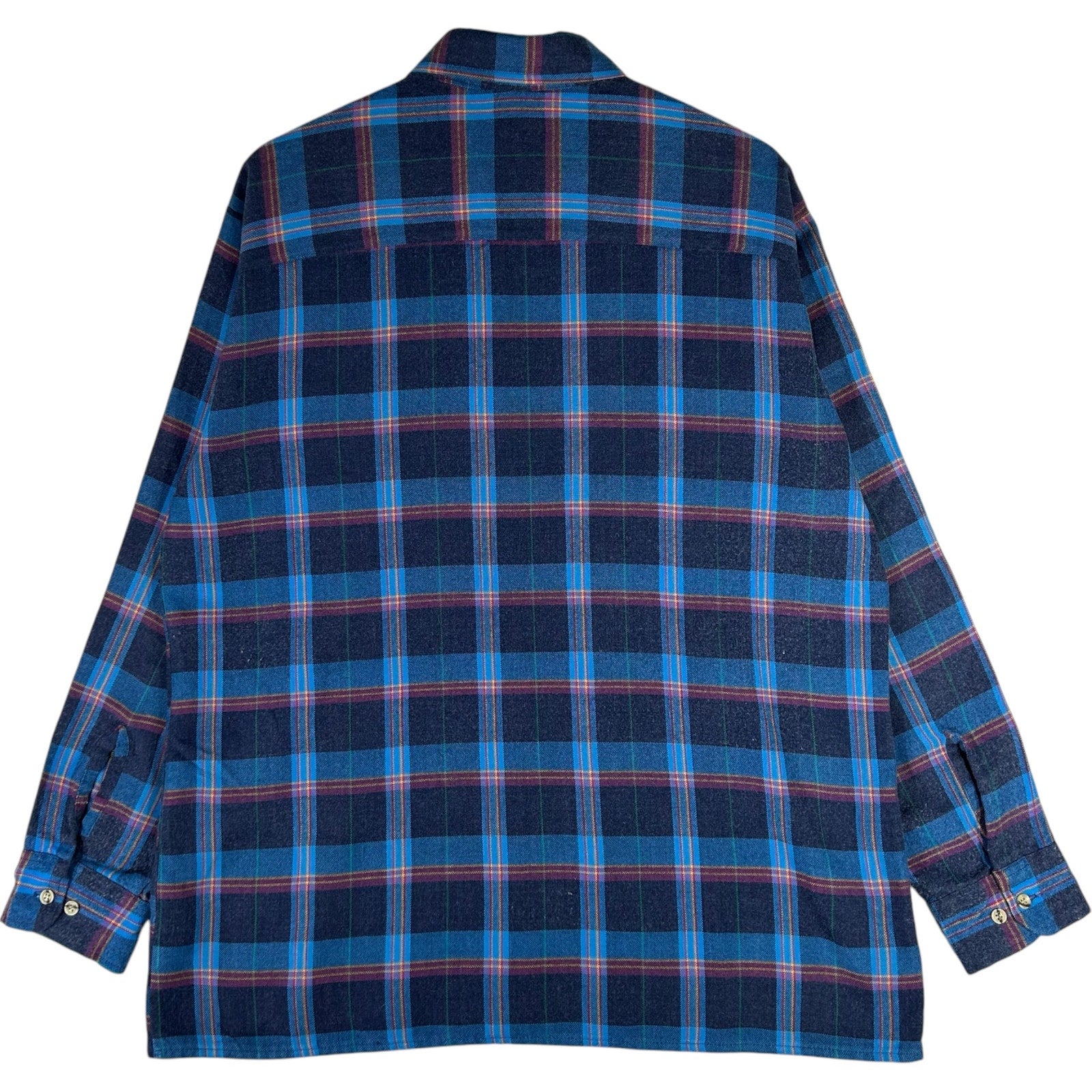 Collection of Van Heusen Plaid Button-Up Collared Flannel in a gallery layout