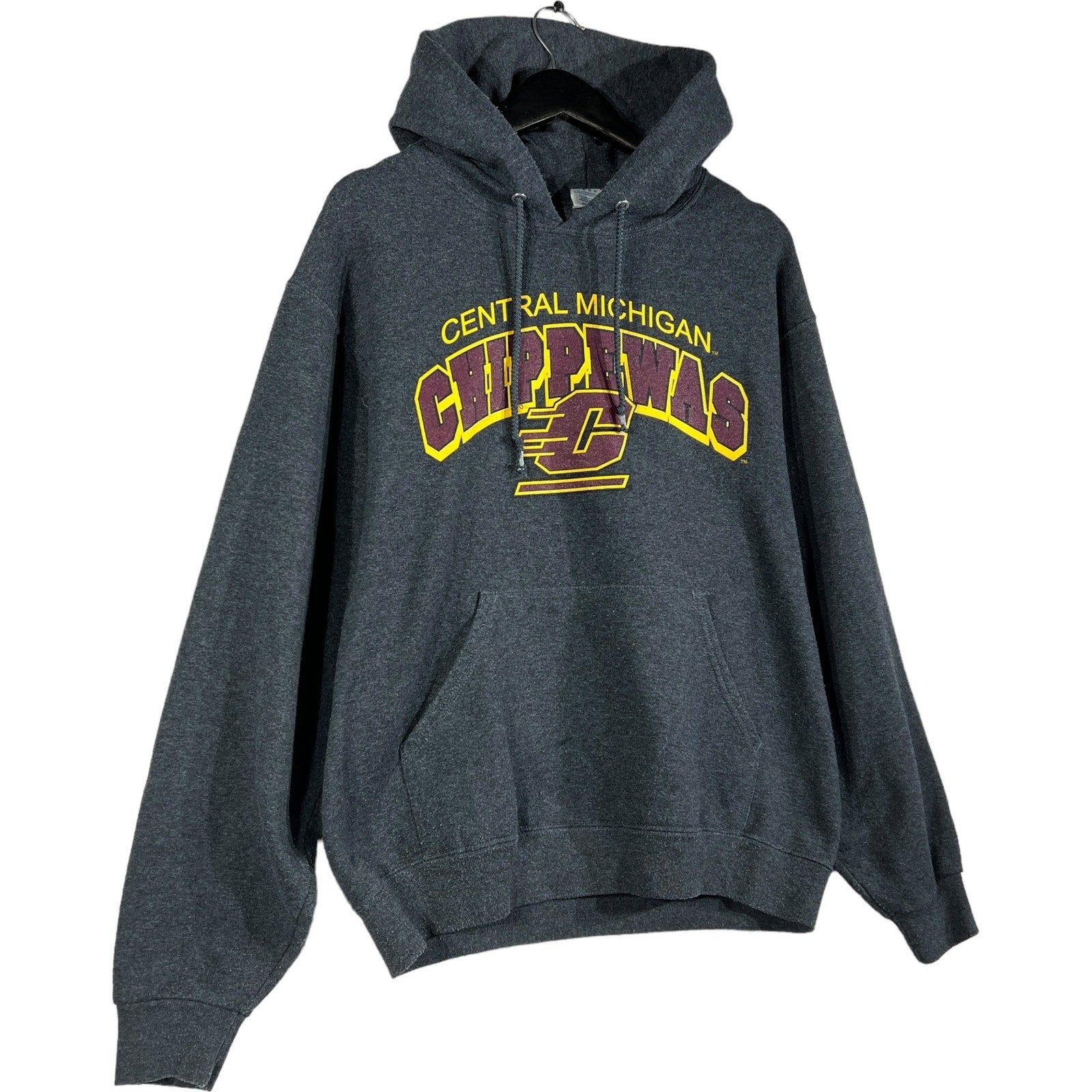 Collection of Vintage Central Michigan Chippewas Hoodie in a gallery layout