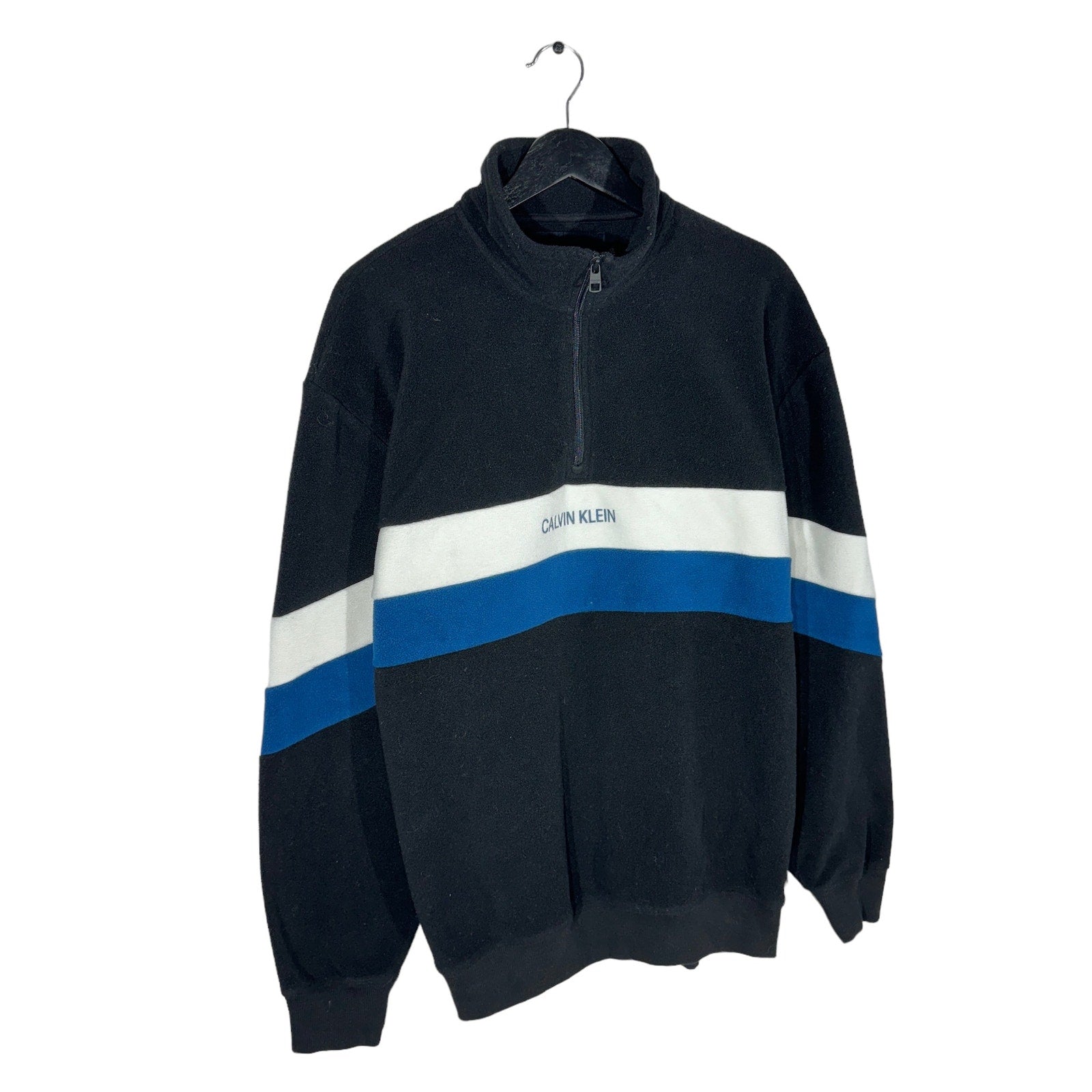 Collection of Calvin Klein Jeans 1/2 Zip Fleece in a gallery layout