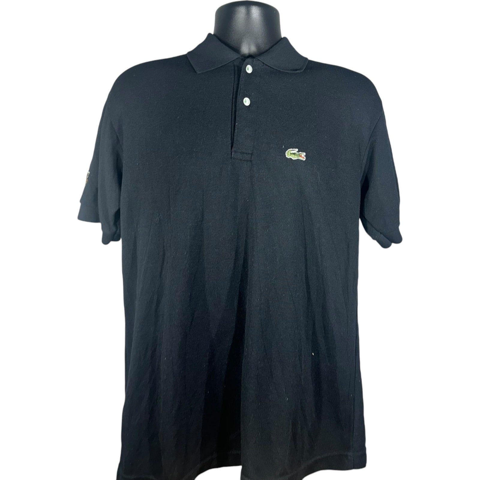 Collection of Chemise Lacoste Short Sleeve Polo in a gallery layout