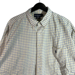 Collection of Ralph Lauren Big Shirt Plaid Long Sleeve Button Down in a gallery layout