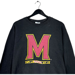 Collection of Champion University Of Maryland Logo Crewneck in a gallery layout