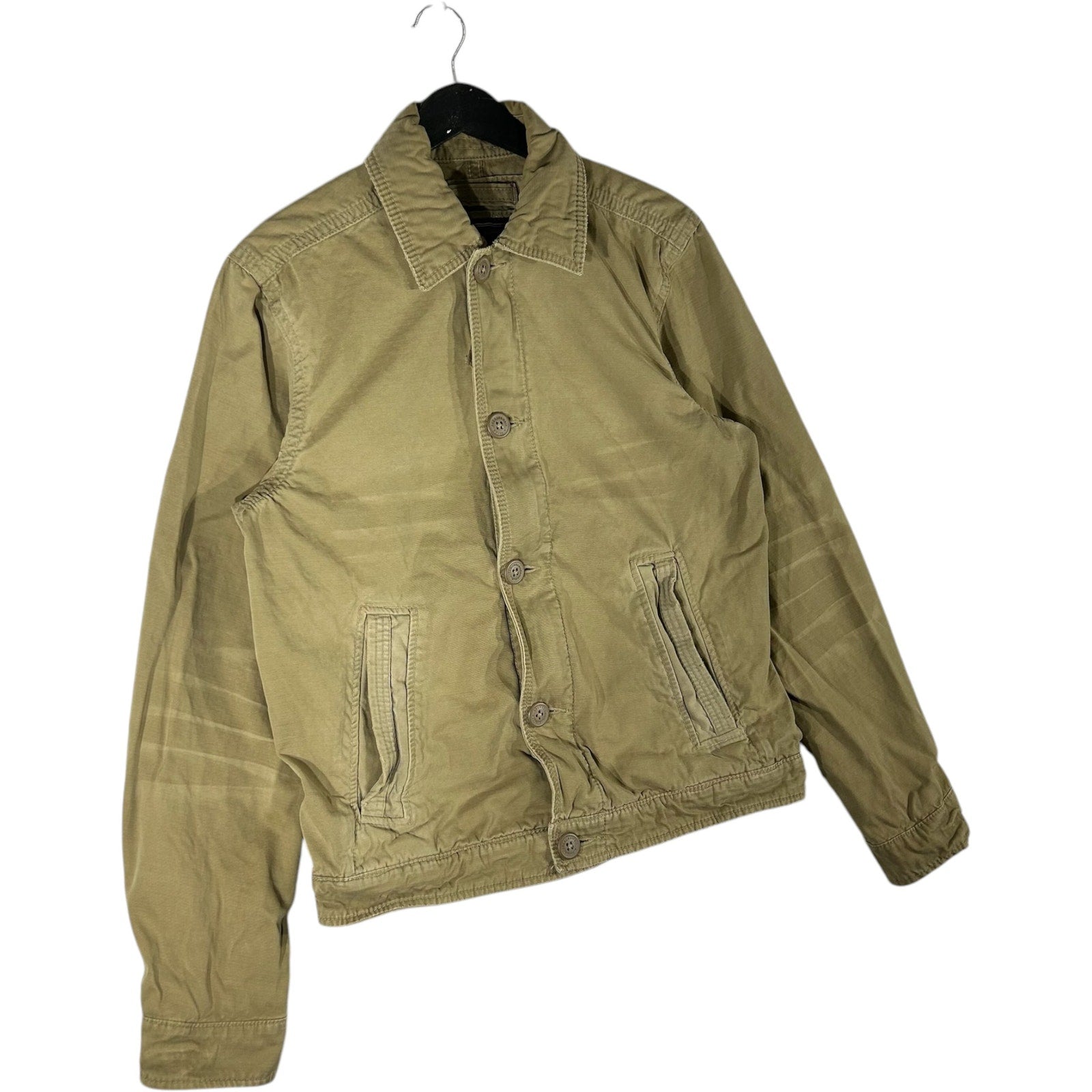 Collection of Abercrombie & Fitch Wakely Button Up Jacket in a gallery layout