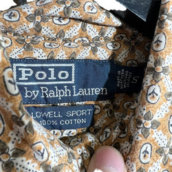 Collection of Vintage Ralph Lauren Floral Lowell Sport Dress Shirt in a gallery layout