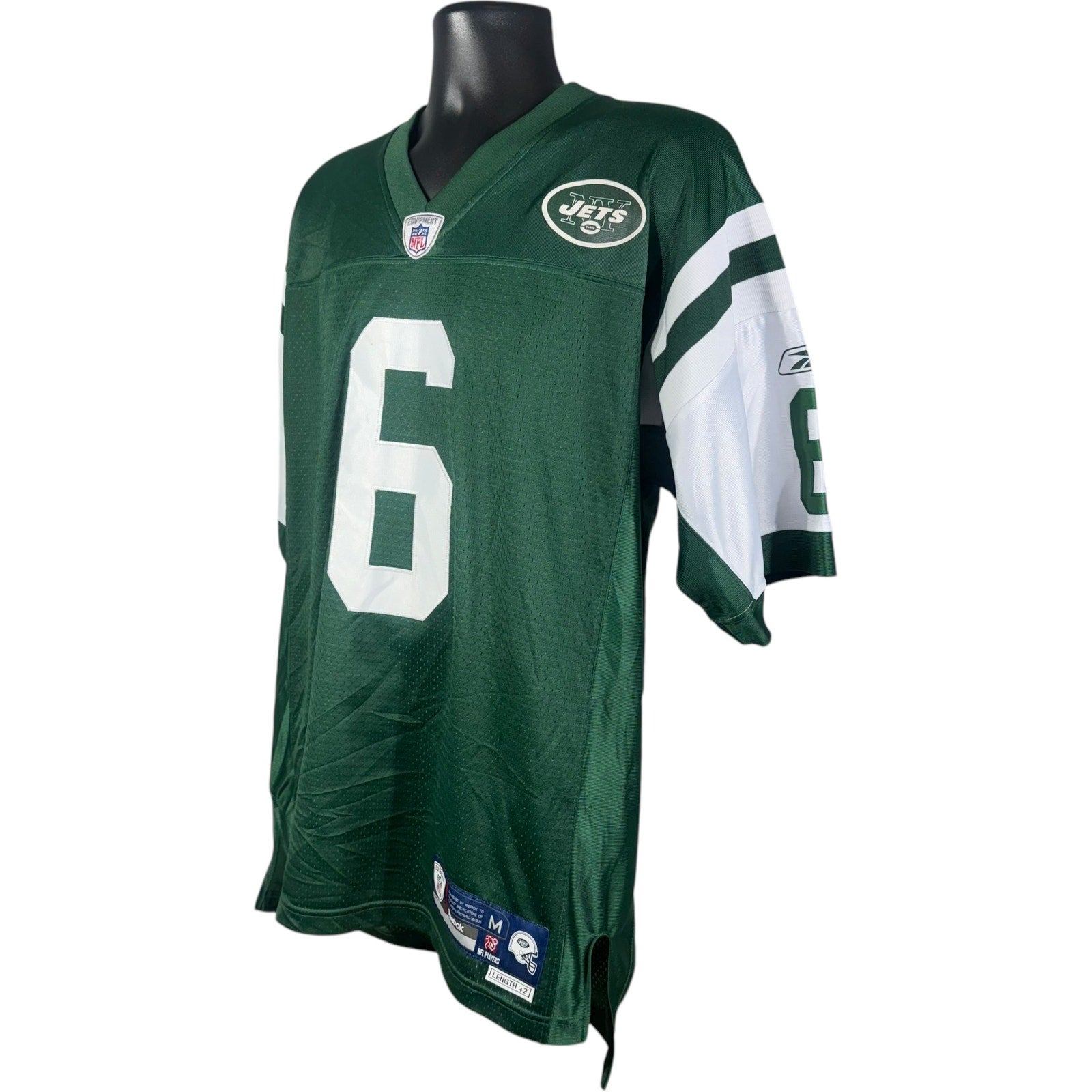 Collection of Reebok New York Jets #6 Mark Sanchez NFL Jersey in a gallery layout