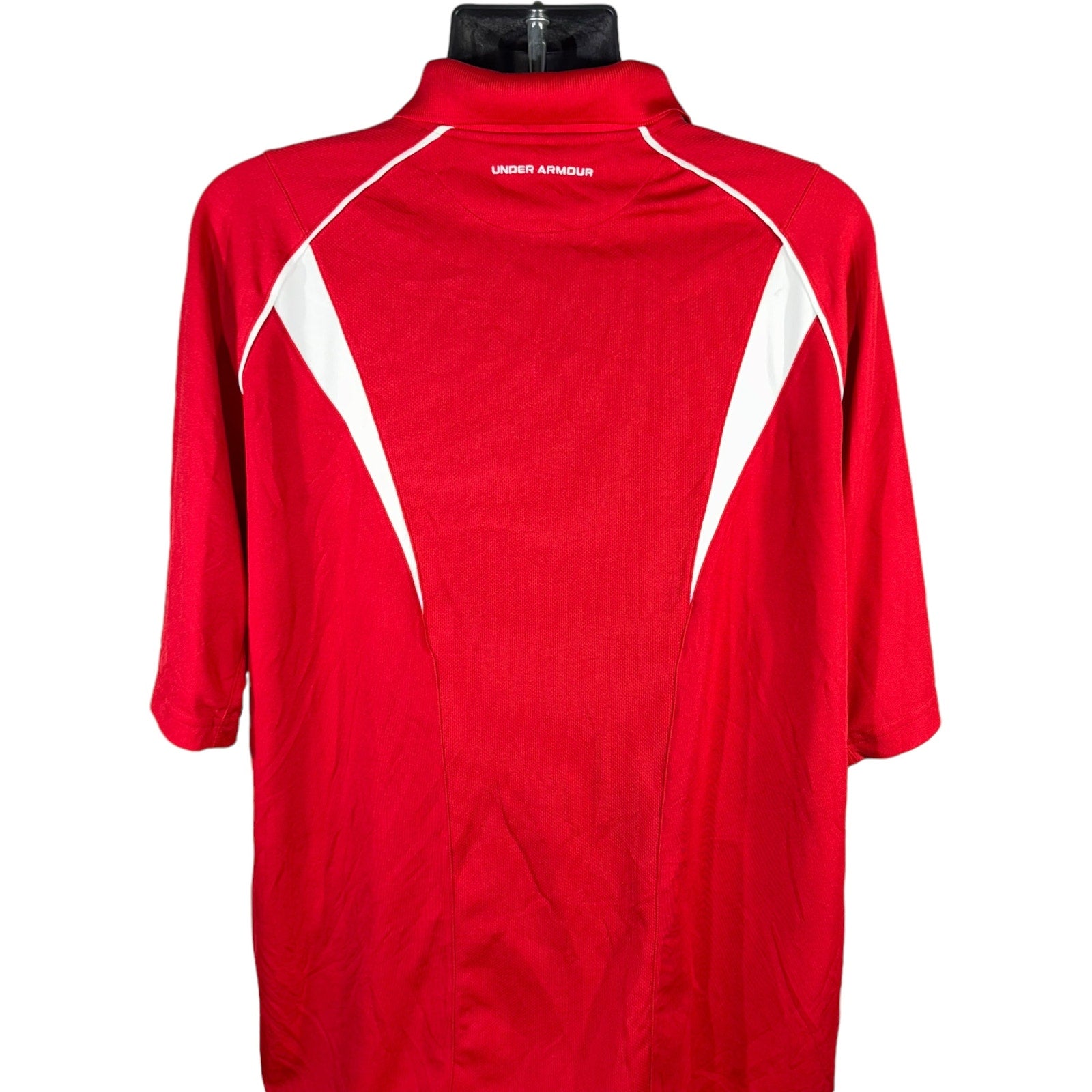 Collection of Under Armor Football Short Sleeve Polo in a gallery layout