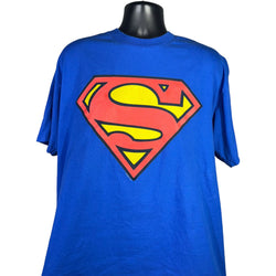 Collection of Vintage Superman Logo Tee in a gallery layout