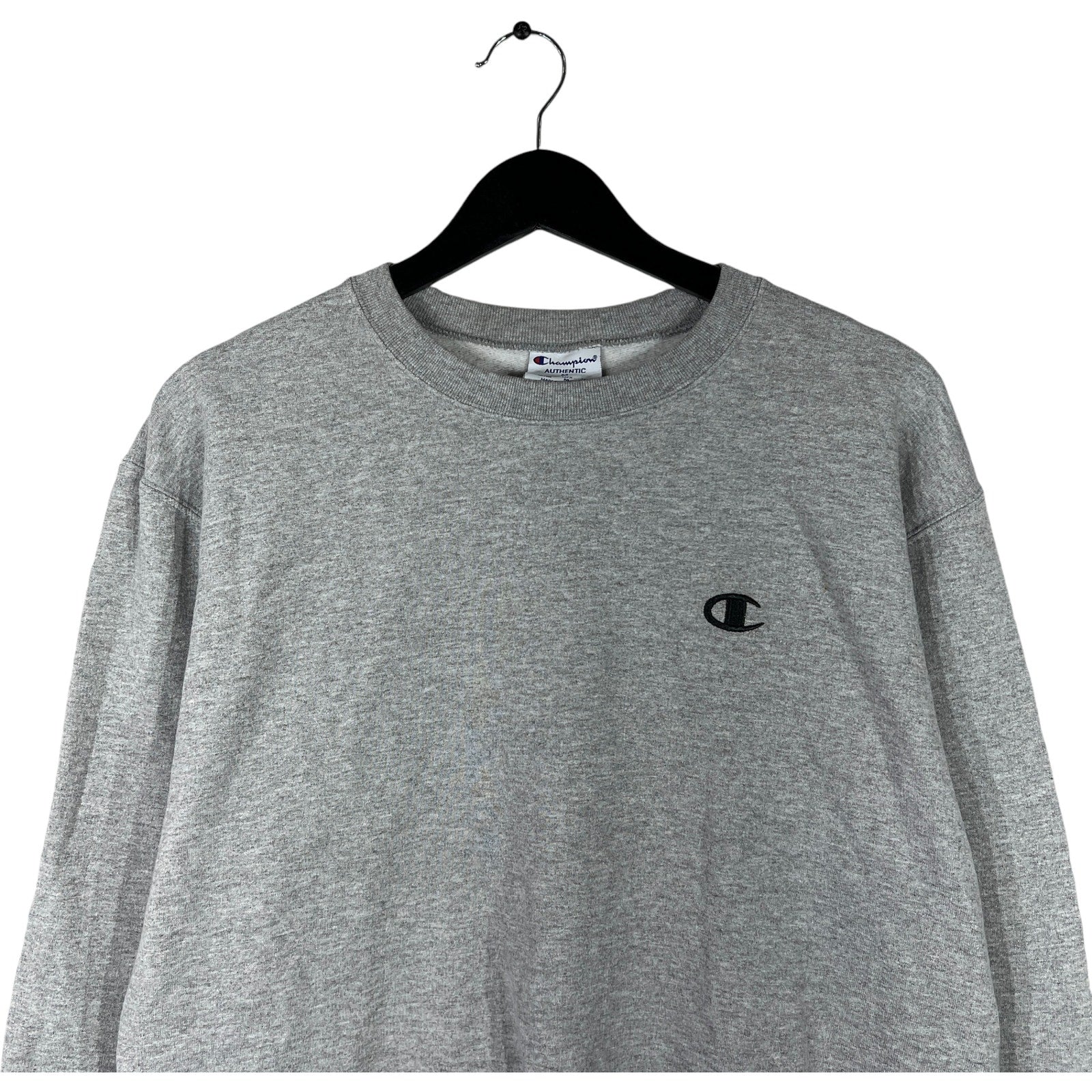 Collection of Champion Embroidered Logo Crewneck in a gallery layout