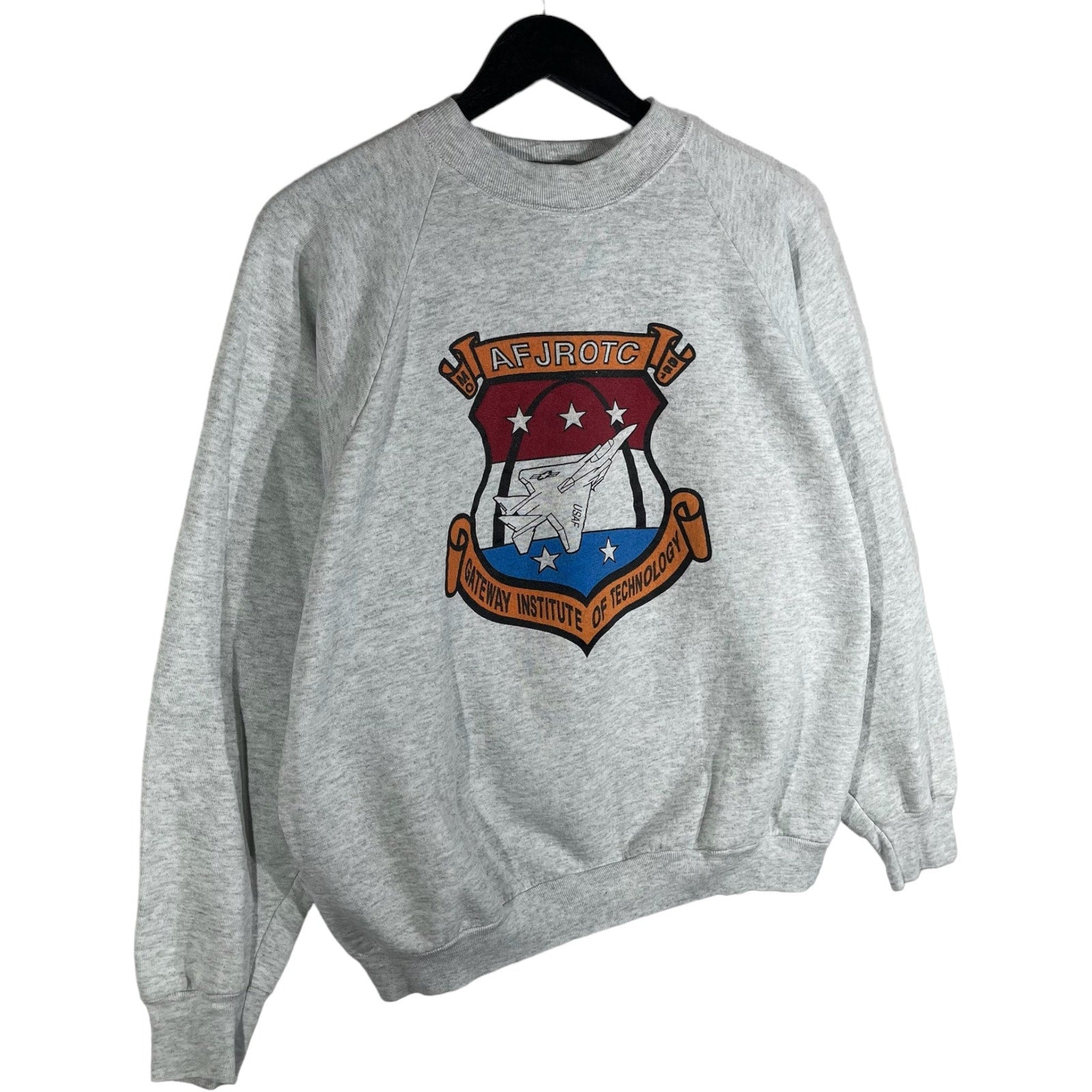 Collection of Vintage Air Force Junior ROTC. Crewneck in a gallery layout
