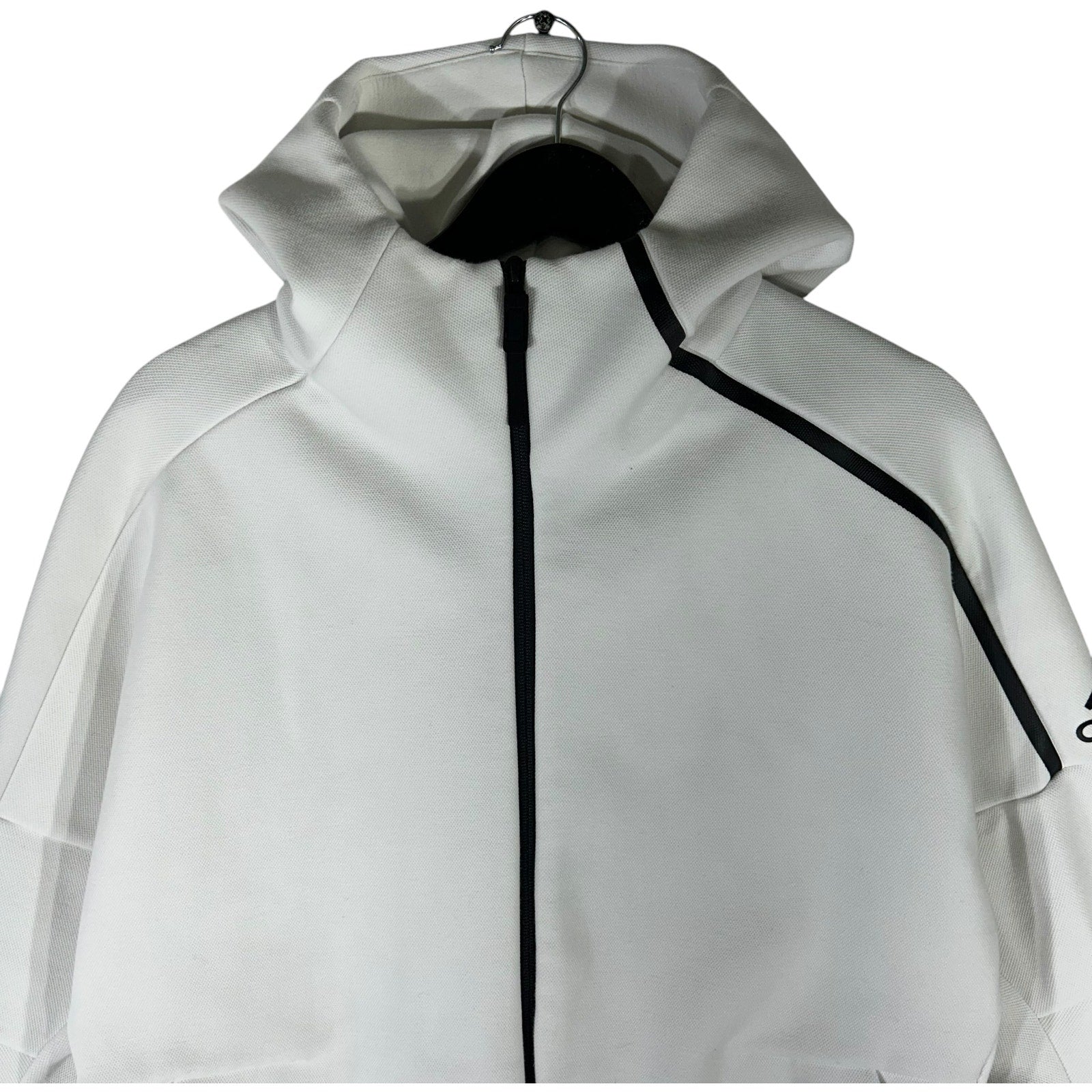 Collection of Adidas Sportswear Soft Shell Full Zip Hoodie in a gallery layout