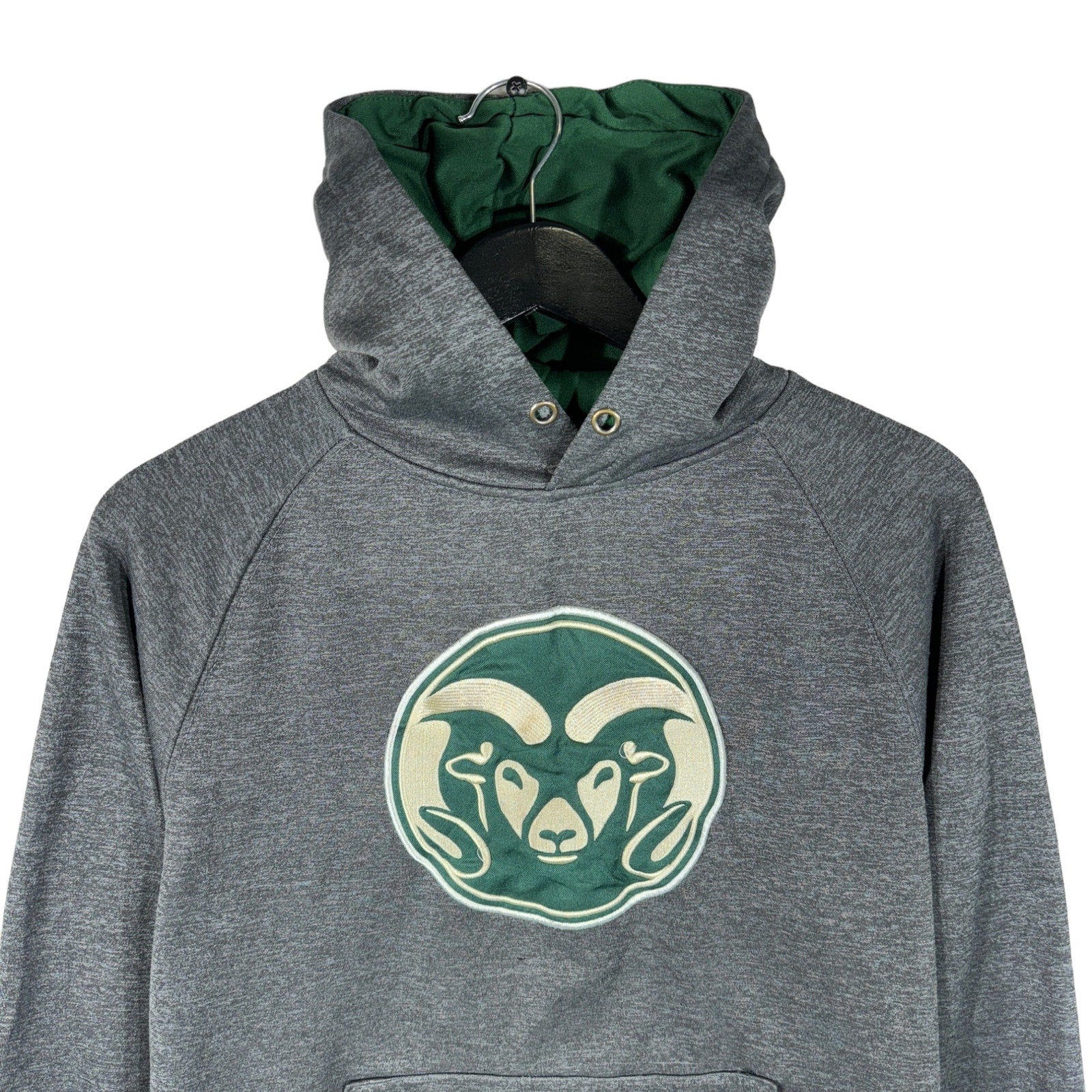 Collection of Colorado State Rams Logo Graphic Pullover Hoodie in a gallery layout