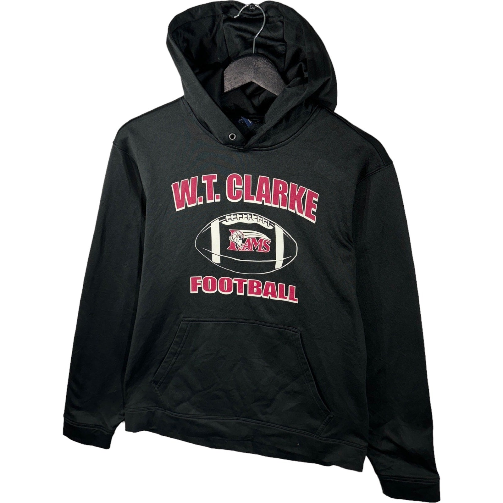 Collection of W.T. Clarke Football Pullover Hoodie in a gallery layout