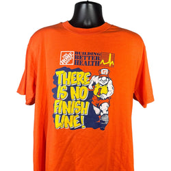 Collection of The Home Depot "There Is No Finish Line" Short Sleeve Tee in a gallery layout